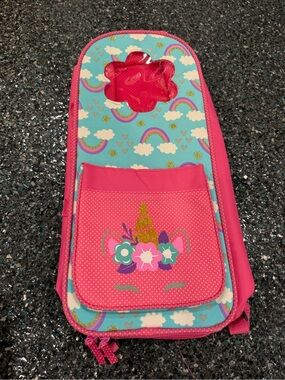 My Life As Kids Pink Unicorn Rainbow Doll Carrier Backpack Magical Whimsical
